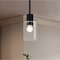 Nuvo Clarksville - 5 Inch Mini Pendant - Matte Black with Clear Glass 60/8064 - alternate 5